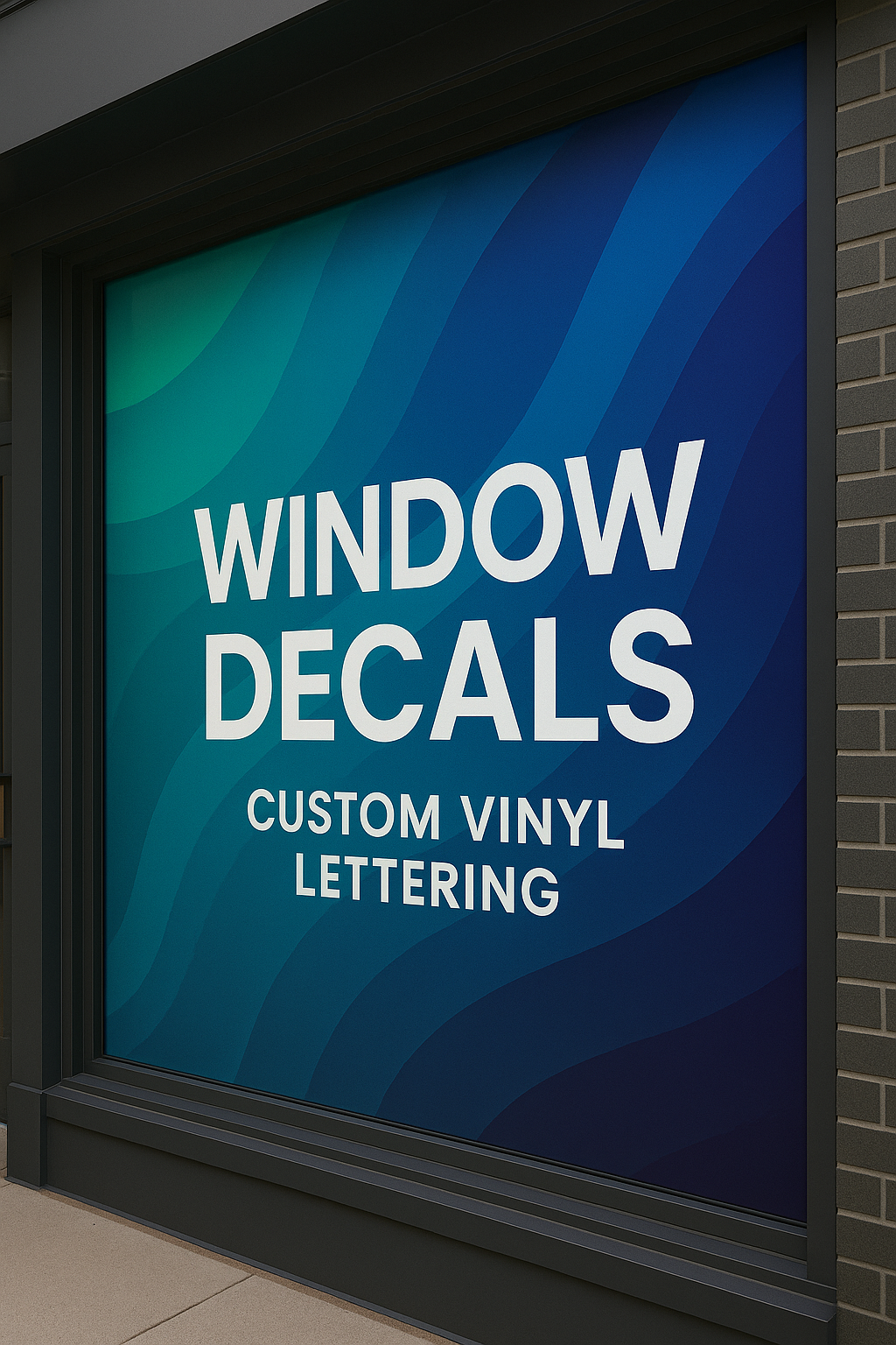 CUTOM VINYL LETTERING & WRAPS